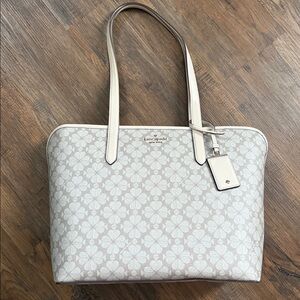 Kate Spade Cream Floral Tote